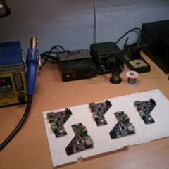 First electronic prototypes 
